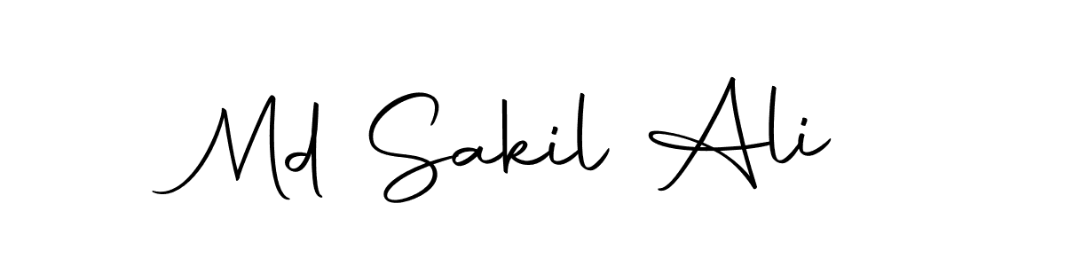 You can use this online signature creator to create a handwritten signature for the name Md Sakil Ali. This is the best online autograph maker. Md Sakil Ali signature style 10 images and pictures png