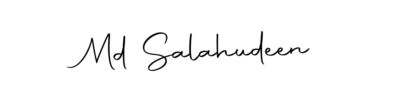 Use a signature maker to create a handwritten signature online. With this signature software, you can design (Autography-DOLnW) your own signature for name Md Salahudeen. Md Salahudeen signature style 10 images and pictures png