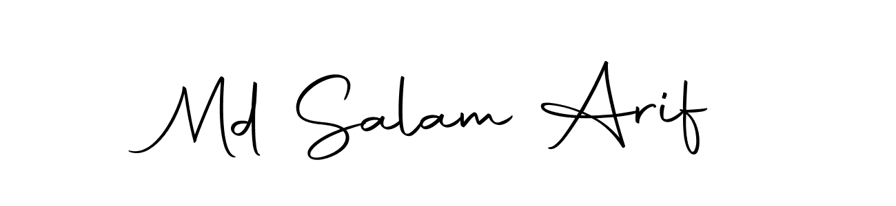 You can use this online signature creator to create a handwritten signature for the name Md Salam Arif. This is the best online autograph maker. Md Salam Arif signature style 10 images and pictures png