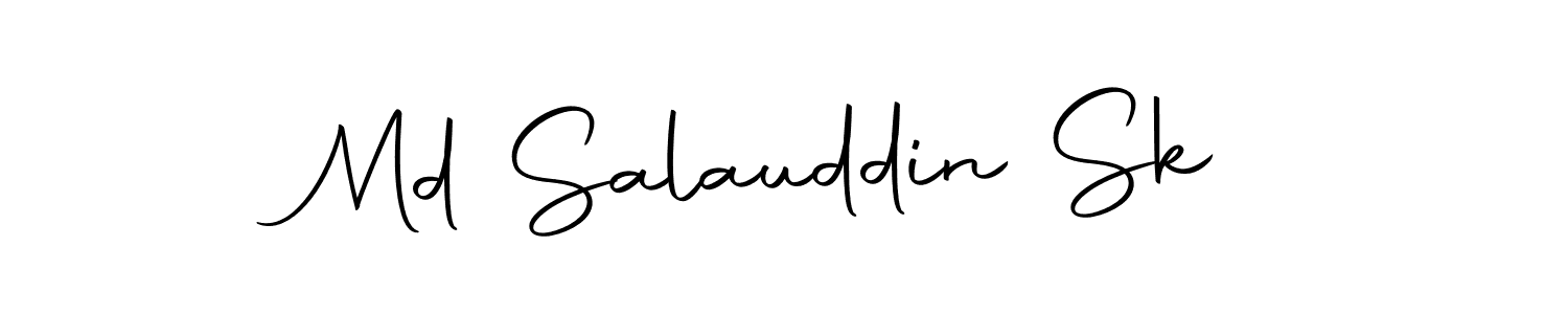 if you are searching for the best signature style for your name Md Salauddin Sk. so please give up your signature search. here we have designed multiple signature styles  using Autography-DOLnW. Md Salauddin Sk signature style 10 images and pictures png