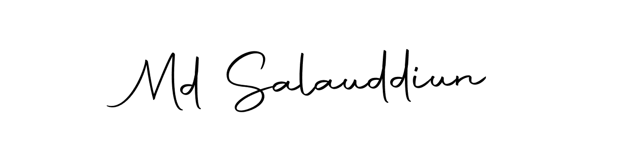 How to make Md Salauddiun signature? Autography-DOLnW is a professional autograph style. Create handwritten signature for Md Salauddiun name. Md Salauddiun signature style 10 images and pictures png