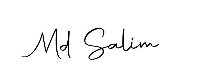 Make a beautiful signature design for name Md Salim. Use this online signature maker to create a handwritten signature for free. Md Salim signature style 10 images and pictures png