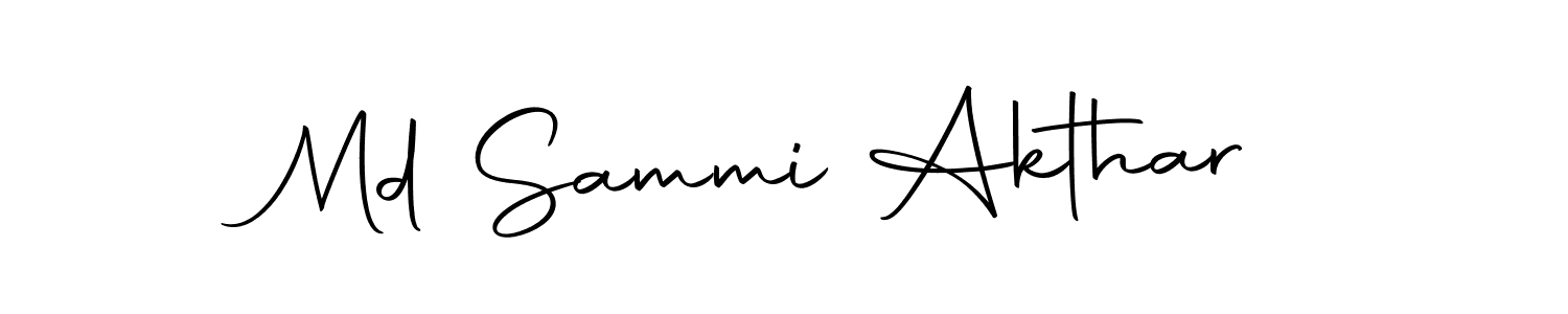 Make a beautiful signature design for name Md Sammi Akthar. Use this online signature maker to create a handwritten signature for free. Md Sammi Akthar signature style 10 images and pictures png