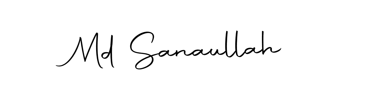 Md Sanaullah stylish signature style. Best Handwritten Sign (Autography-DOLnW) for my name. Handwritten Signature Collection Ideas for my name Md Sanaullah. Md Sanaullah signature style 10 images and pictures png