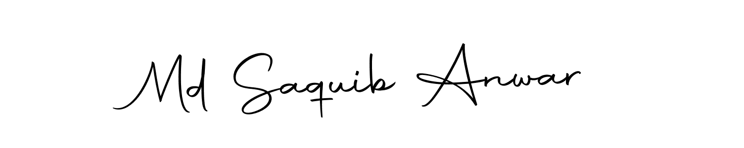 Also we have Md Saquib Anwar name is the best signature style. Create professional handwritten signature collection using Autography-DOLnW autograph style. Md Saquib Anwar signature style 10 images and pictures png