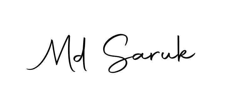 How to make Md Saruk signature? Autography-DOLnW is a professional autograph style. Create handwritten signature for Md Saruk name. Md Saruk signature style 10 images and pictures png