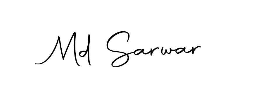 Make a beautiful signature design for name Md Sarwar. Use this online signature maker to create a handwritten signature for free. Md Sarwar signature style 10 images and pictures png