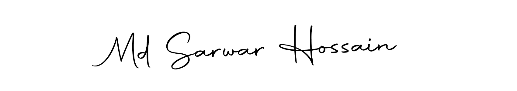 You can use this online signature creator to create a handwritten signature for the name Md Sarwar Hossain. This is the best online autograph maker. Md Sarwar Hossain signature style 10 images and pictures png