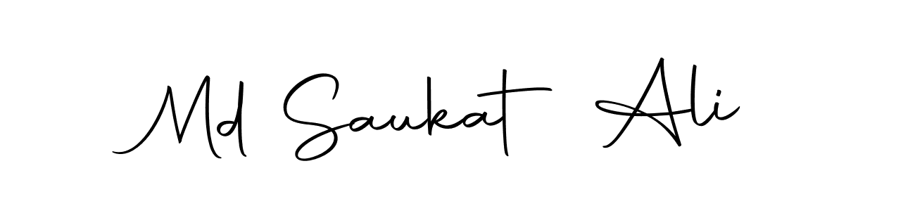 Make a beautiful signature design for name Md Saukat Ali. With this signature (Autography-DOLnW) style, you can create a handwritten signature for free. Md Saukat Ali signature style 10 images and pictures png