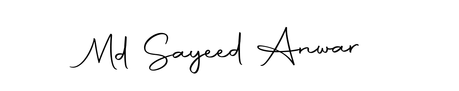 Here are the top 10 professional signature styles for the name Md Sayeed Anwar. These are the best autograph styles you can use for your name. Md Sayeed Anwar signature style 10 images and pictures png
