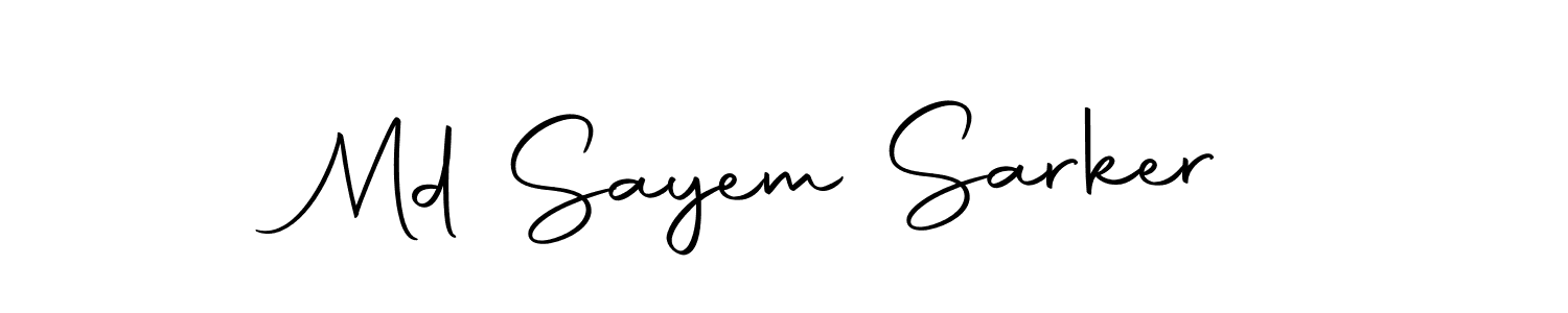 It looks lik you need a new signature style for name Md Sayem Sarker. Design unique handwritten (Autography-DOLnW) signature with our free signature maker in just a few clicks. Md Sayem Sarker signature style 10 images and pictures png