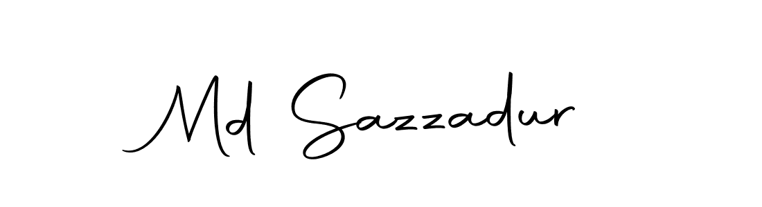 You should practise on your own different ways (Autography-DOLnW) to write your name (Md Sazzadur) in signature. don't let someone else do it for you. Md Sazzadur signature style 10 images and pictures png