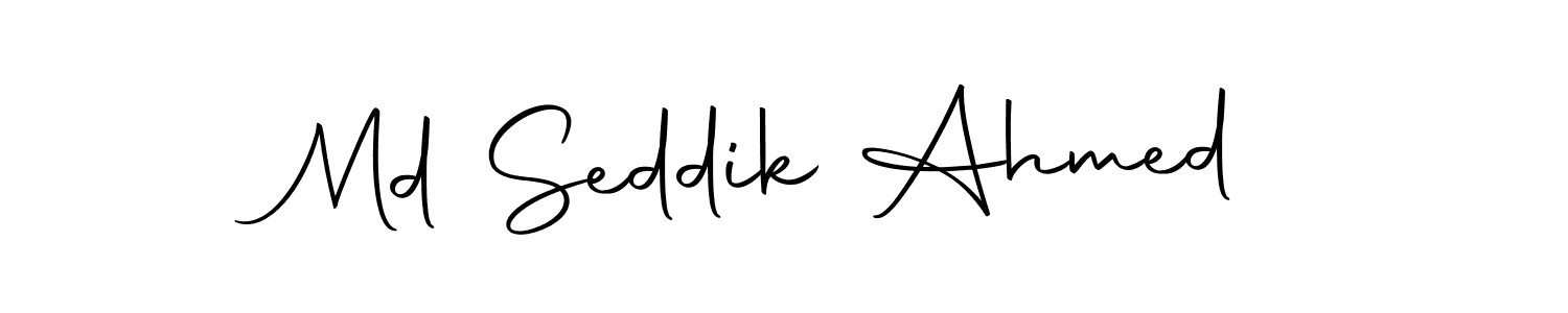 This is the best signature style for the Md Seddik Ahmed name. Also you like these signature font (Autography-DOLnW). Mix name signature. Md Seddik Ahmed signature style 10 images and pictures png