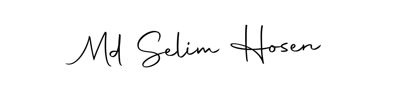 Make a beautiful signature design for name Md Selim Hosen. Use this online signature maker to create a handwritten signature for free. Md Selim Hosen signature style 10 images and pictures png