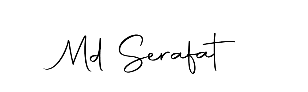 Use a signature maker to create a handwritten signature online. With this signature software, you can design (Autography-DOLnW) your own signature for name Md Serafat. Md Serafat signature style 10 images and pictures png