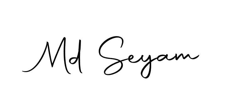 Make a short Md Seyam signature style. Manage your documents anywhere anytime using Autography-DOLnW. Create and add eSignatures, submit forms, share and send files easily. Md Seyam signature style 10 images and pictures png