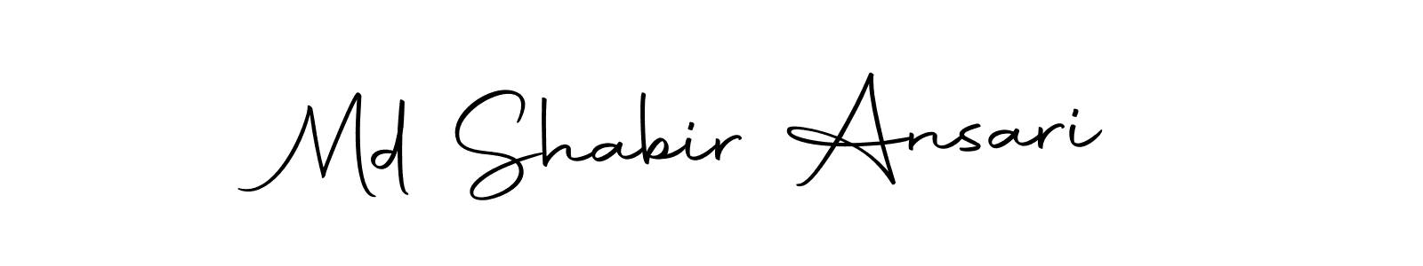 How to make Md Shabir Ansari signature? Autography-DOLnW is a professional autograph style. Create handwritten signature for Md Shabir Ansari name. Md Shabir Ansari signature style 10 images and pictures png