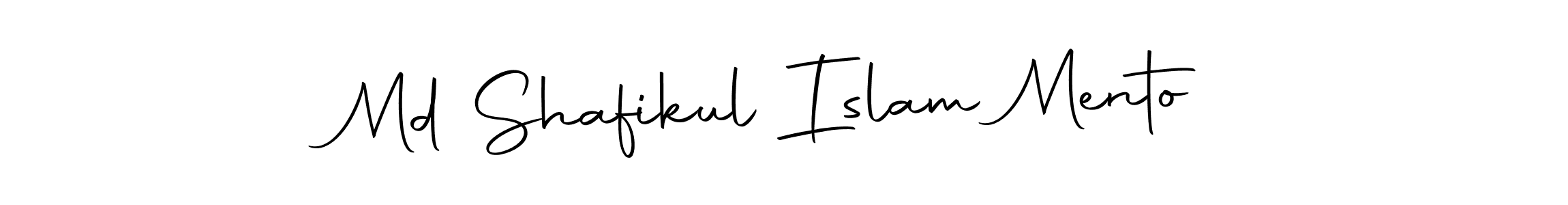 This is the best signature style for the Md Shafikul Islam Mento name. Also you like these signature font (Autography-DOLnW). Mix name signature. Md Shafikul Islam Mento signature style 10 images and pictures png