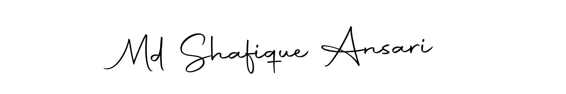 Also we have Md Shafique Ansari name is the best signature style. Create professional handwritten signature collection using Autography-DOLnW autograph style. Md Shafique Ansari signature style 10 images and pictures png