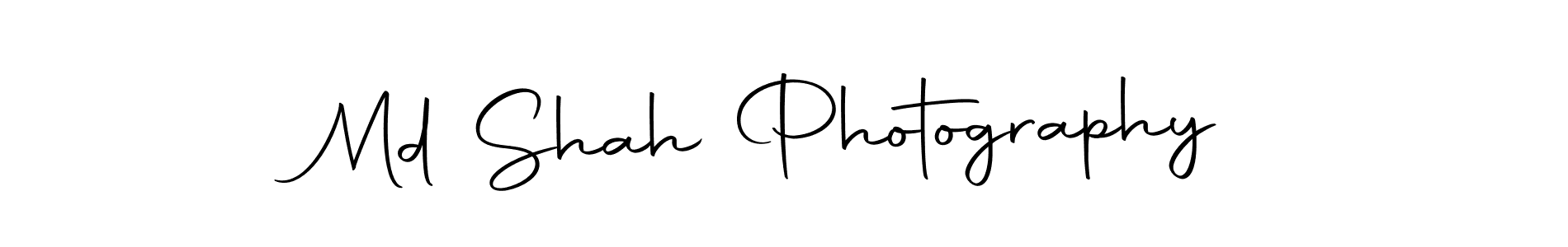 Create a beautiful signature design for name Md Shah Photography. With this signature (Autography-DOLnW) fonts, you can make a handwritten signature for free. Md Shah Photography signature style 10 images and pictures png