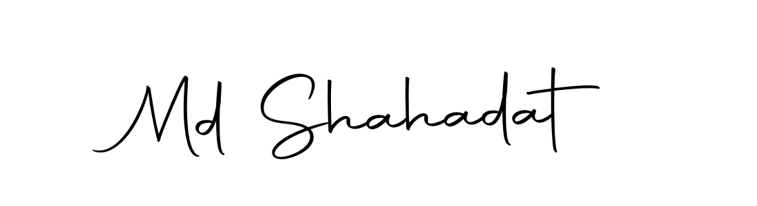 Make a beautiful signature design for name Md Shahadat. With this signature (Autography-DOLnW) style, you can create a handwritten signature for free. Md Shahadat signature style 10 images and pictures png