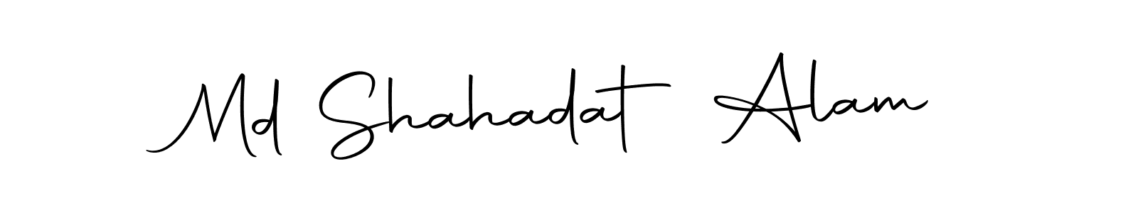 You can use this online signature creator to create a handwritten signature for the name Md Shahadat Alam. This is the best online autograph maker. Md Shahadat Alam signature style 10 images and pictures png