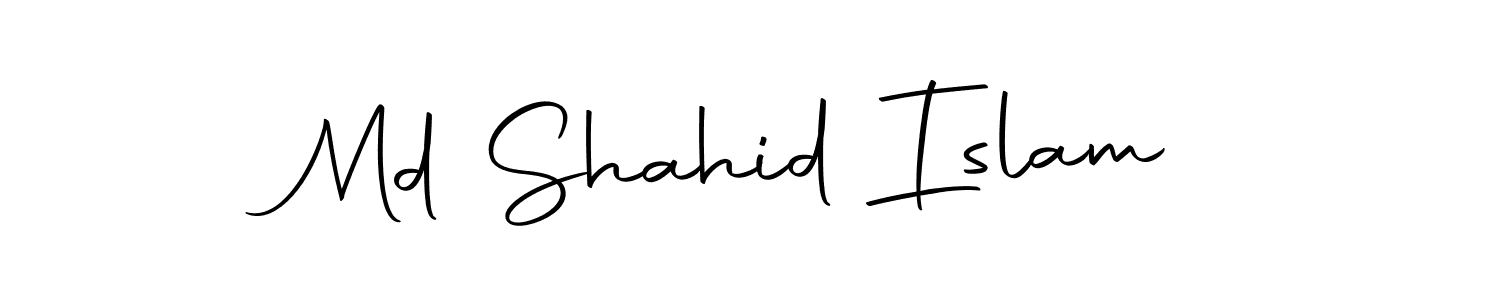 This is the best signature style for the Md Shahid Islam name. Also you like these signature font (Autography-DOLnW). Mix name signature. Md Shahid Islam signature style 10 images and pictures png