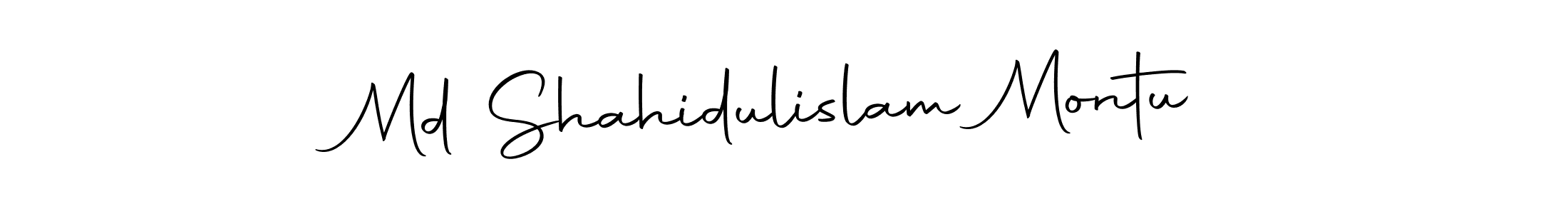 You should practise on your own different ways (Autography-DOLnW) to write your name (Md Shahidulislam Montu) in signature. don't let someone else do it for you. Md Shahidulislam Montu signature style 10 images and pictures png