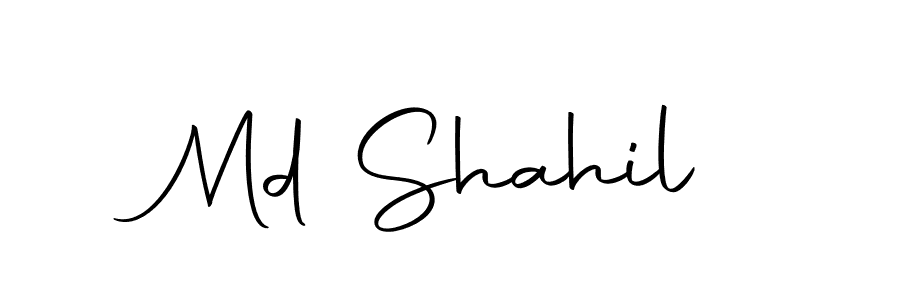 Use a signature maker to create a handwritten signature online. With this signature software, you can design (Autography-DOLnW) your own signature for name Md Shahil. Md Shahil signature style 10 images and pictures png