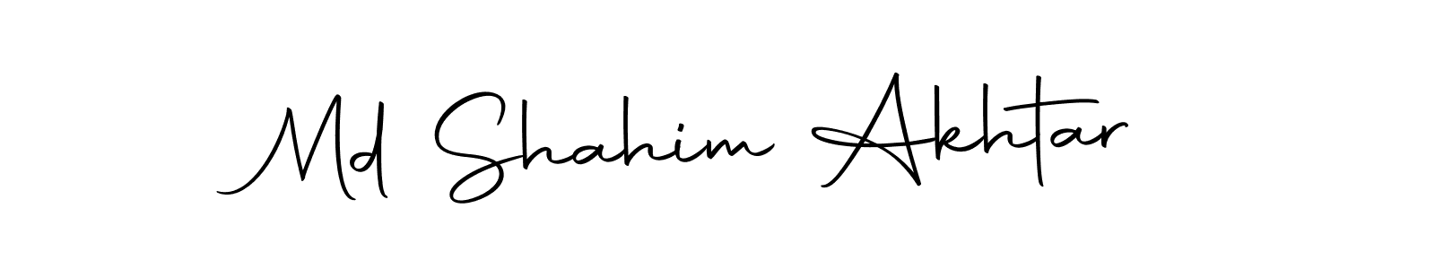 Make a beautiful signature design for name Md Shahim Akhtar. Use this online signature maker to create a handwritten signature for free. Md Shahim Akhtar signature style 10 images and pictures png