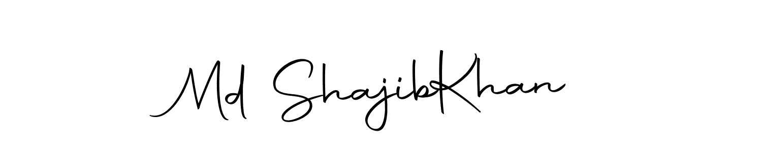 Make a beautiful signature design for name Md Shajib  Khan. Use this online signature maker to create a handwritten signature for free. Md Shajib  Khan signature style 10 images and pictures png