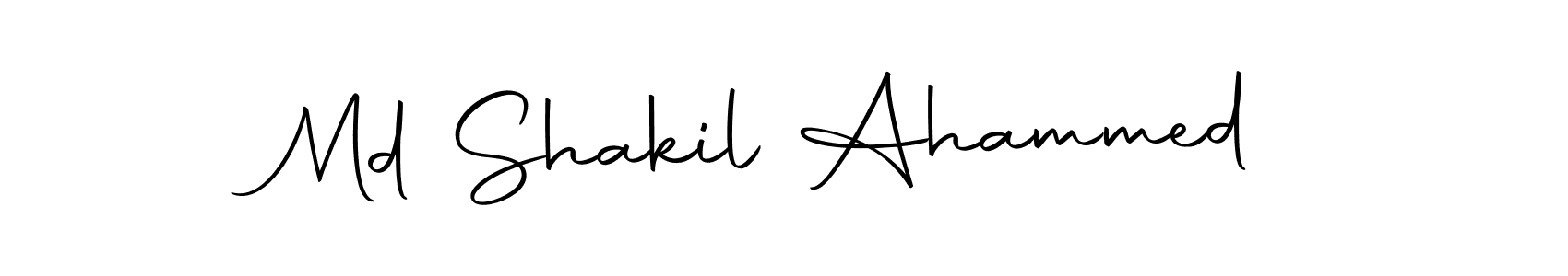 The best way (Autography-DOLnW) to make a short signature is to pick only two or three words in your name. The name Md Shakil Ahammed include a total of six letters. For converting this name. Md Shakil Ahammed signature style 10 images and pictures png