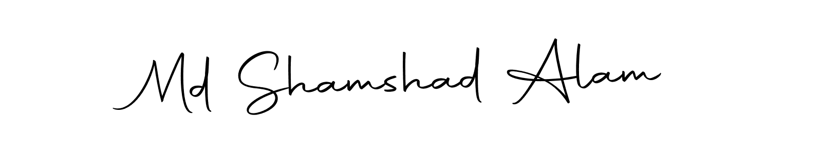 How to make Md Shamshad Alam signature? Autography-DOLnW is a professional autograph style. Create handwritten signature for Md Shamshad Alam name. Md Shamshad Alam signature style 10 images and pictures png