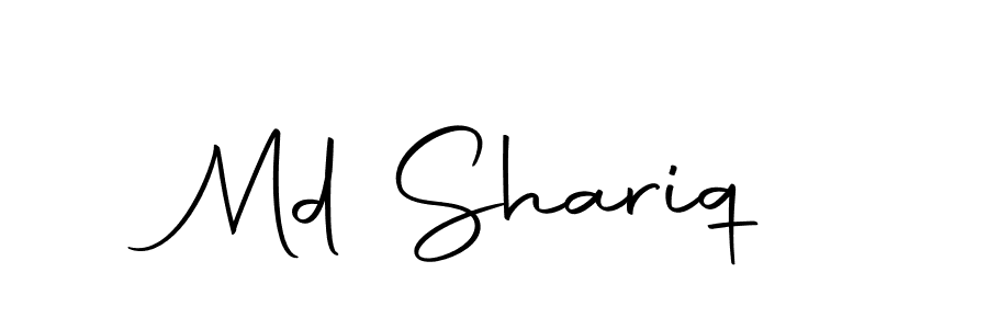 Use a signature maker to create a handwritten signature online. With this signature software, you can design (Autography-DOLnW) your own signature for name Md Shariq. Md Shariq signature style 10 images and pictures png