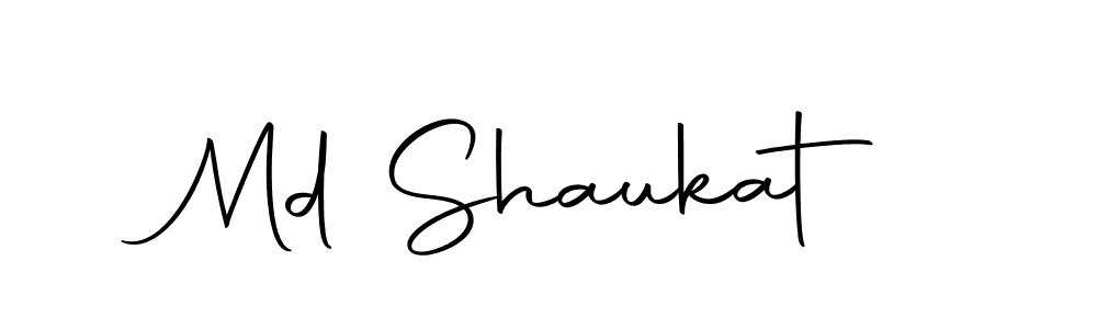 Use a signature maker to create a handwritten signature online. With this signature software, you can design (Autography-DOLnW) your own signature for name Md Shaukat. Md Shaukat signature style 10 images and pictures png
