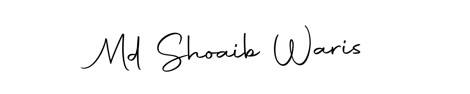 You can use this online signature creator to create a handwritten signature for the name Md Shoaib Waris. This is the best online autograph maker. Md Shoaib Waris signature style 10 images and pictures png