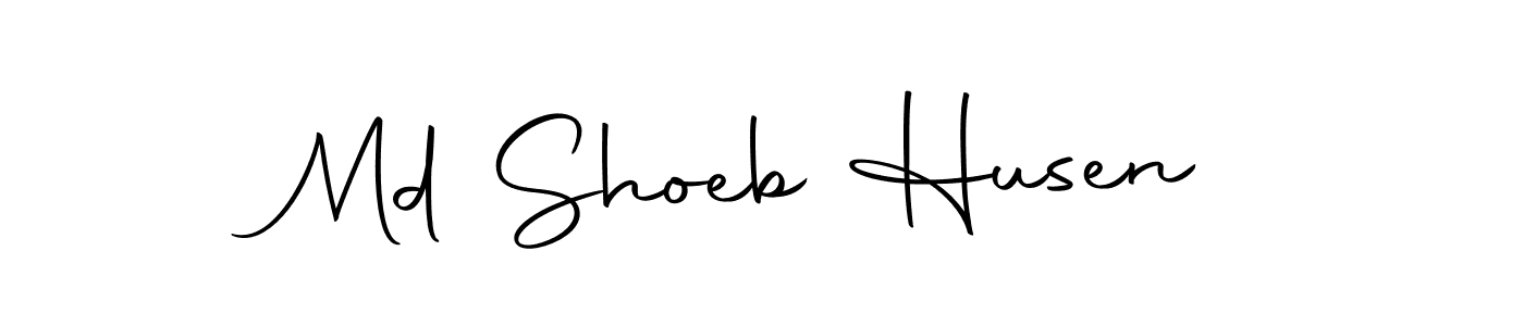 Make a beautiful signature design for name Md Shoeb Husen. With this signature (Autography-DOLnW) style, you can create a handwritten signature for free. Md Shoeb Husen signature style 10 images and pictures png