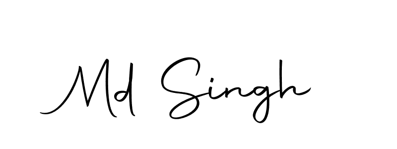 It looks lik you need a new signature style for name Md Singh. Design unique handwritten (Autography-DOLnW) signature with our free signature maker in just a few clicks. Md Singh signature style 10 images and pictures png