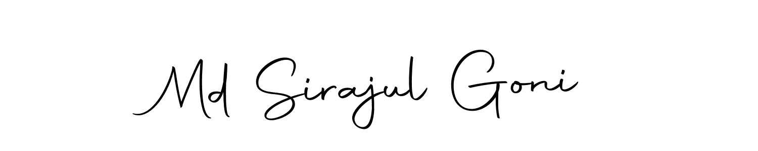 How to make Md Sirajul Goni signature? Autography-DOLnW is a professional autograph style. Create handwritten signature for Md Sirajul Goni name. Md Sirajul Goni signature style 10 images and pictures png