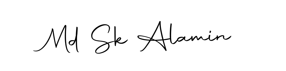 You can use this online signature creator to create a handwritten signature for the name Md Sk Alamin. This is the best online autograph maker. Md Sk Alamin signature style 10 images and pictures png