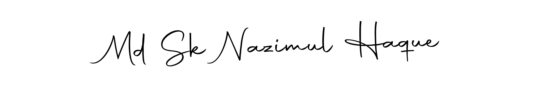 Autography-DOLnW is a professional signature style that is perfect for those who want to add a touch of class to their signature. It is also a great choice for those who want to make their signature more unique. Get Md Sk Nazimul Haque name to fancy signature for free. Md Sk Nazimul Haque signature style 10 images and pictures png