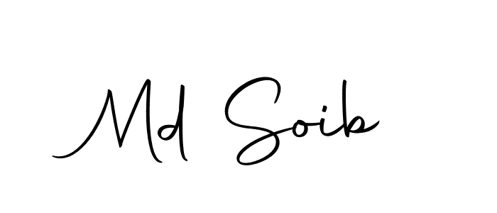The best way (Autography-DOLnW) to make a short signature is to pick only two or three words in your name. The name Md Soib include a total of six letters. For converting this name. Md Soib signature style 10 images and pictures png