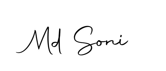 Also we have Md Soni name is the best signature style. Create professional handwritten signature collection using Autography-DOLnW autograph style. Md Soni signature style 10 images and pictures png