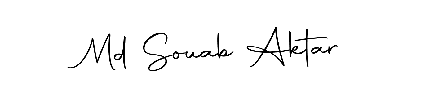 Make a beautiful signature design for name Md Souab Aktar. Use this online signature maker to create a handwritten signature for free. Md Souab Aktar signature style 10 images and pictures png