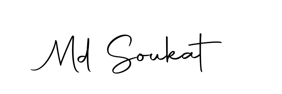 How to make Md Soukat signature? Autography-DOLnW is a professional autograph style. Create handwritten signature for Md Soukat name. Md Soukat signature style 10 images and pictures png