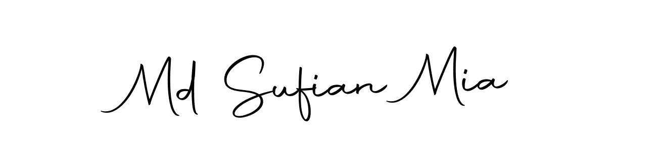How to make Md Sufian Mia signature? Autography-DOLnW is a professional autograph style. Create handwritten signature for Md Sufian Mia name. Md Sufian Mia signature style 10 images and pictures png