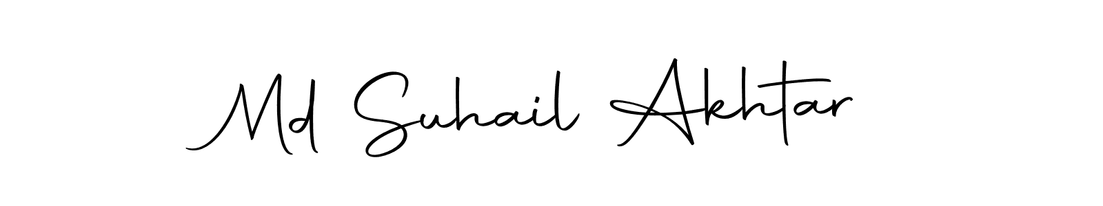 Make a beautiful signature design for name Md Suhail Akhtar. Use this online signature maker to create a handwritten signature for free. Md Suhail Akhtar signature style 10 images and pictures png