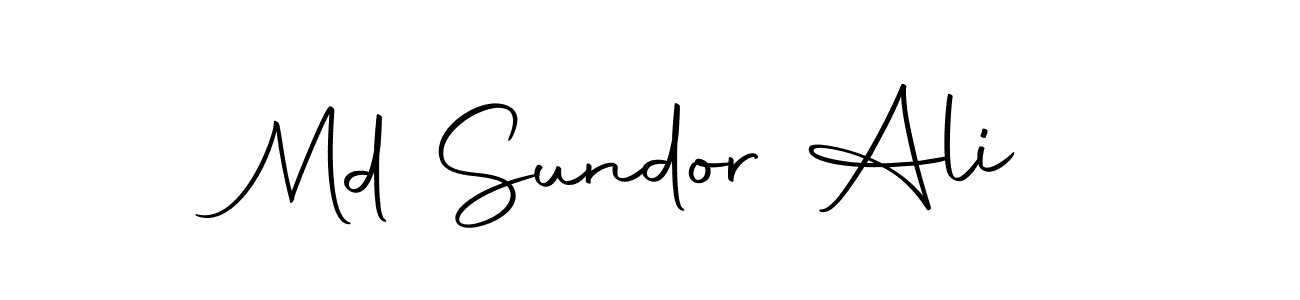 Similarly Autography-DOLnW is the best handwritten signature design. Signature creator online .You can use it as an online autograph creator for name Md Sundor Ali. Md Sundor Ali signature style 10 images and pictures png