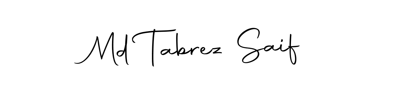 Md Tabrez Saif stylish signature style. Best Handwritten Sign (Autography-DOLnW) for my name. Handwritten Signature Collection Ideas for my name Md Tabrez Saif. Md Tabrez Saif signature style 10 images and pictures png