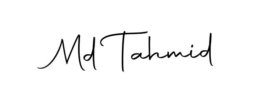 Md Tahmid stylish signature style. Best Handwritten Sign (Autography-DOLnW) for my name. Handwritten Signature Collection Ideas for my name Md Tahmid. Md Tahmid signature style 10 images and pictures png